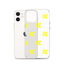 Load image into Gallery viewer, RC Signature iPhone case - Yellow