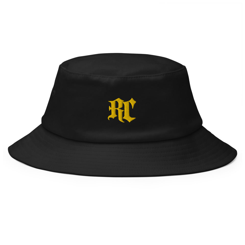 Fisherman Hat - Black/Yellow