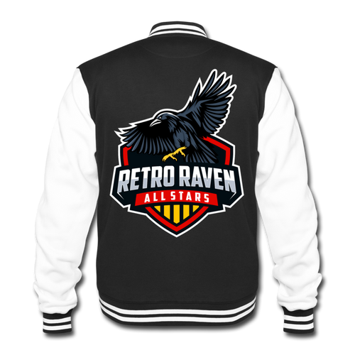 Fullback Varsity Jacket - black/white